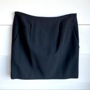 Black A-Line Skirt for Professionals